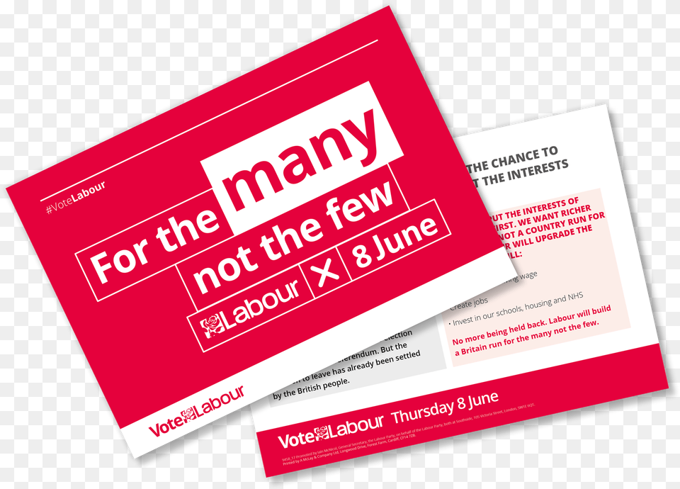 Vote Labour Leaflet 2017, Advertisement, Poster, Paper, Text Png Image