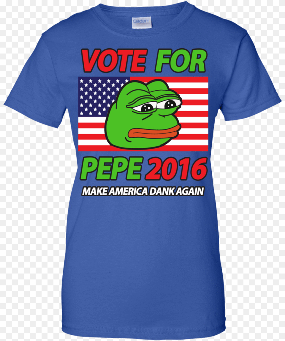 Vote Pepe Sad Frog Meme T Shirt, T-shirt, Clothing, Person, Amphibian Free Transparent Png