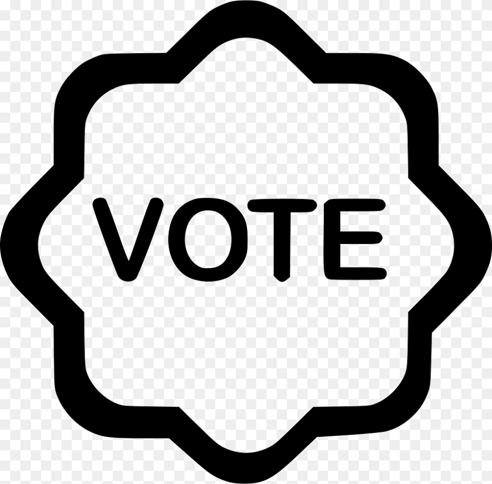 Vote Vote Icon, Logo, Symbol, Stencil, Device Free Transparent Png