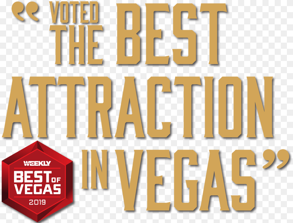 Voted Best Attraction In Vegas Sign, Book, Publication, Scoreboard, Text Png