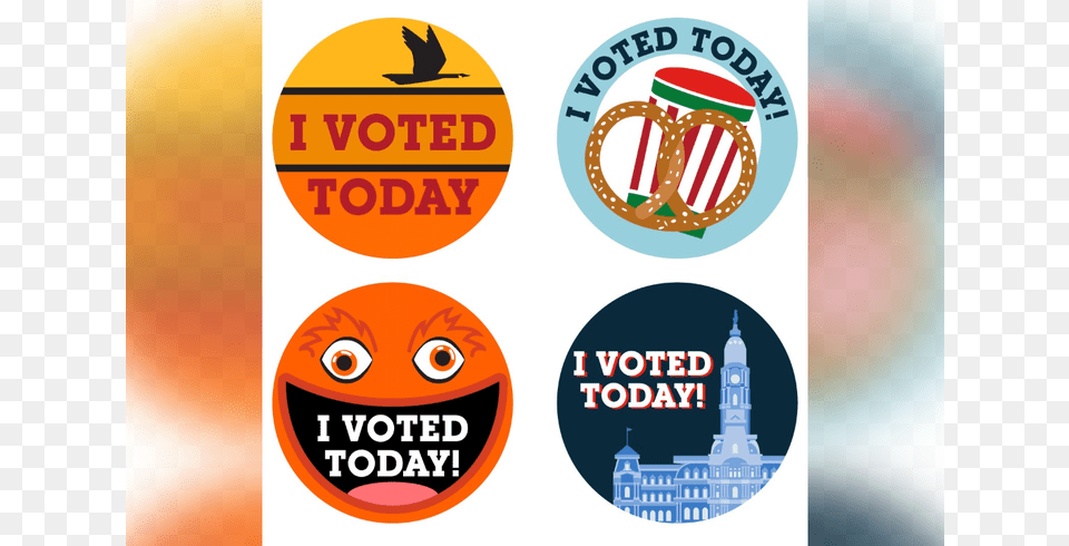 Voting Best I Voted Stickers, Logo, Badge, Symbol, Sticker Free Transparent Png