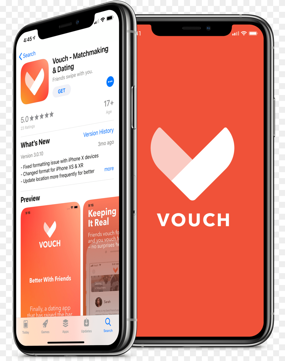 Vouch The Social Matchmaking U0026 Dating App Available For Ios Smartphone, Electronics, Mobile Phone, Phone Png Image