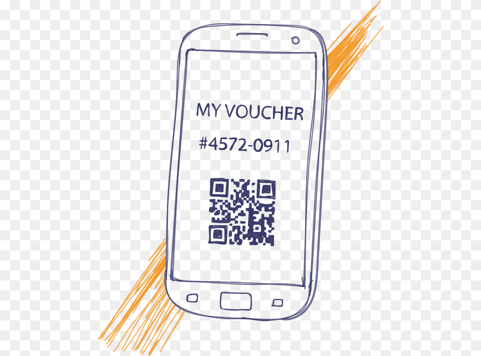 Voucher Mobile Phone, Electronics, Mobile Phone, Qr Code Free Png