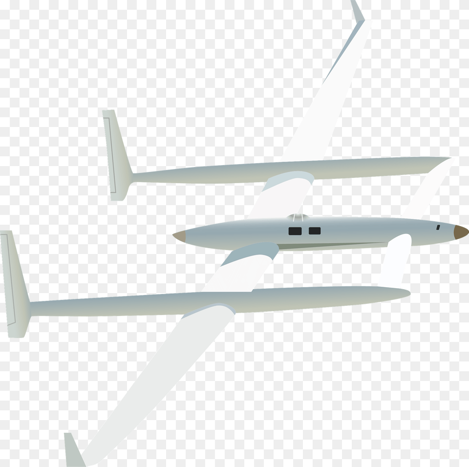 Voyager Burt Rutan Clipart, Aircraft, Transportation, Vehicle, Airliner Free Png