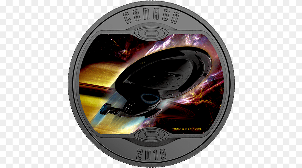 Voyager Ncc Coin, Disk, Dvd Free Png