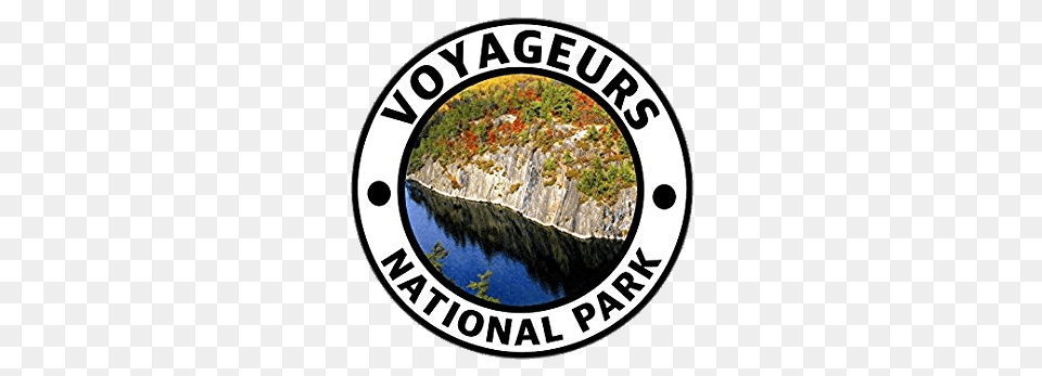 Voyageurs National Park Round Sticker, Land, Nature, Outdoors, Water Free Transparent Png