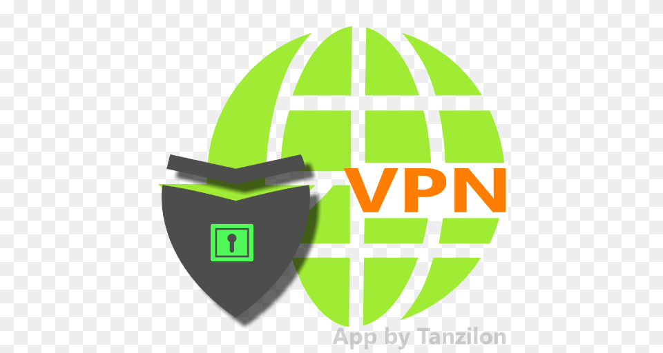 Vpn App For Kindle Fire Devices, Logo, Sphere, Green, Ball Png