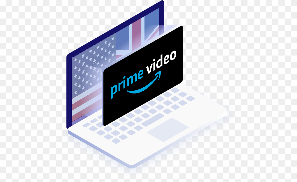 Vpn For Amazon Prime Streaming Media, Computer, Electronics, Laptop, Pc Free Png Download