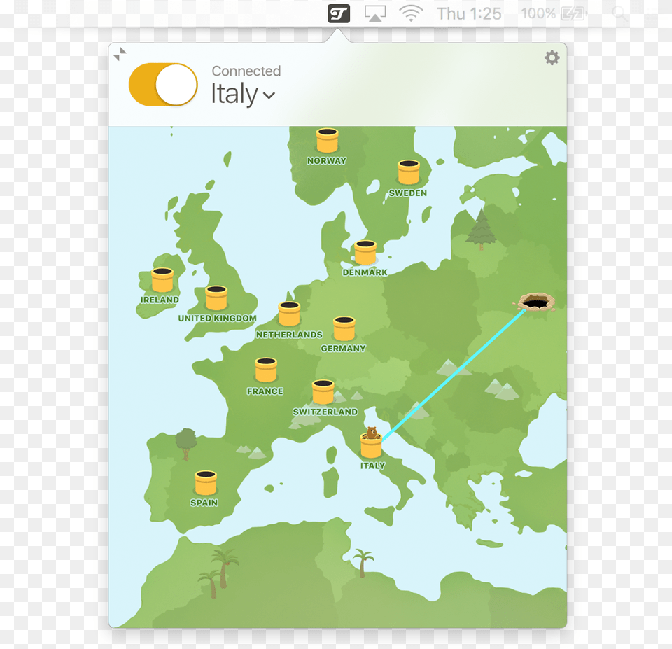 Vpn Tunnelbear, Chart, Plot, Map, Atlas Png