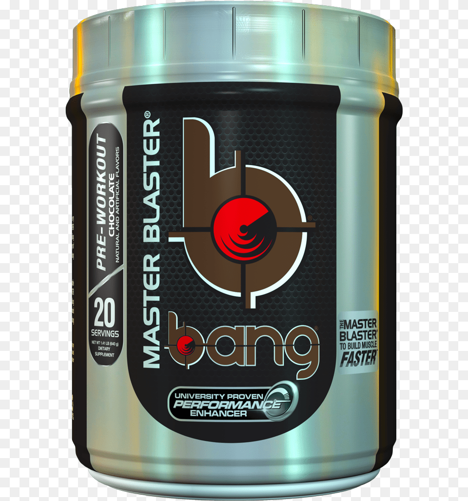 Vpx Bang Master Blaster Pre Workout, Can, Tin, Barrel, Keg Free Png