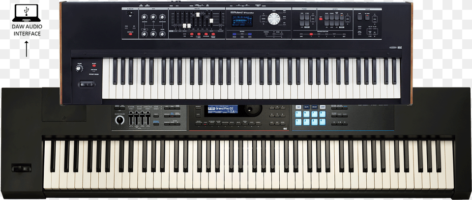 Vr 730 Amp Juno Ds88 Keyboards Roland Vr 730 V Combo, Keyboard, Musical Instrument, Piano Free Transparent Png