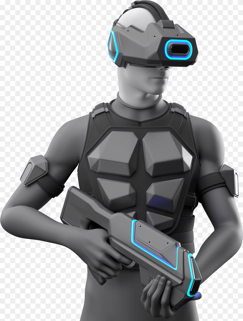 Vr Character With Active Markers Optitrack Vr, Electrical Device, Switch, Vr Headset Free Transparent Png