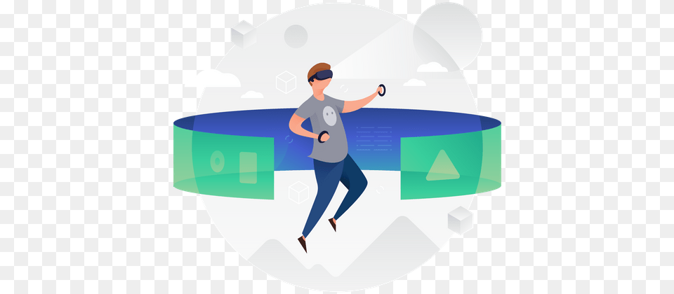 Vr Illustrations, Walking, Person, Adult, Woman Png Image