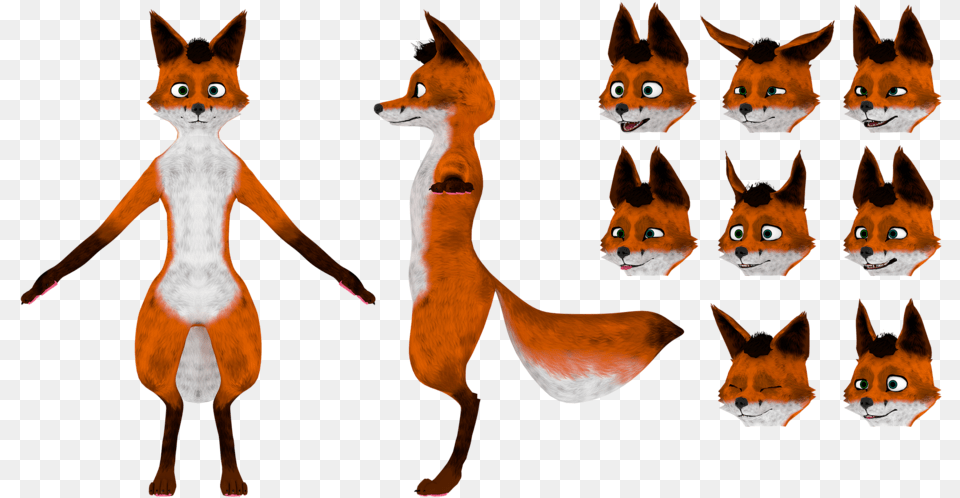 Vrchat Renard Red Fox, Animal, Cat, Mammal, Pet Png Image