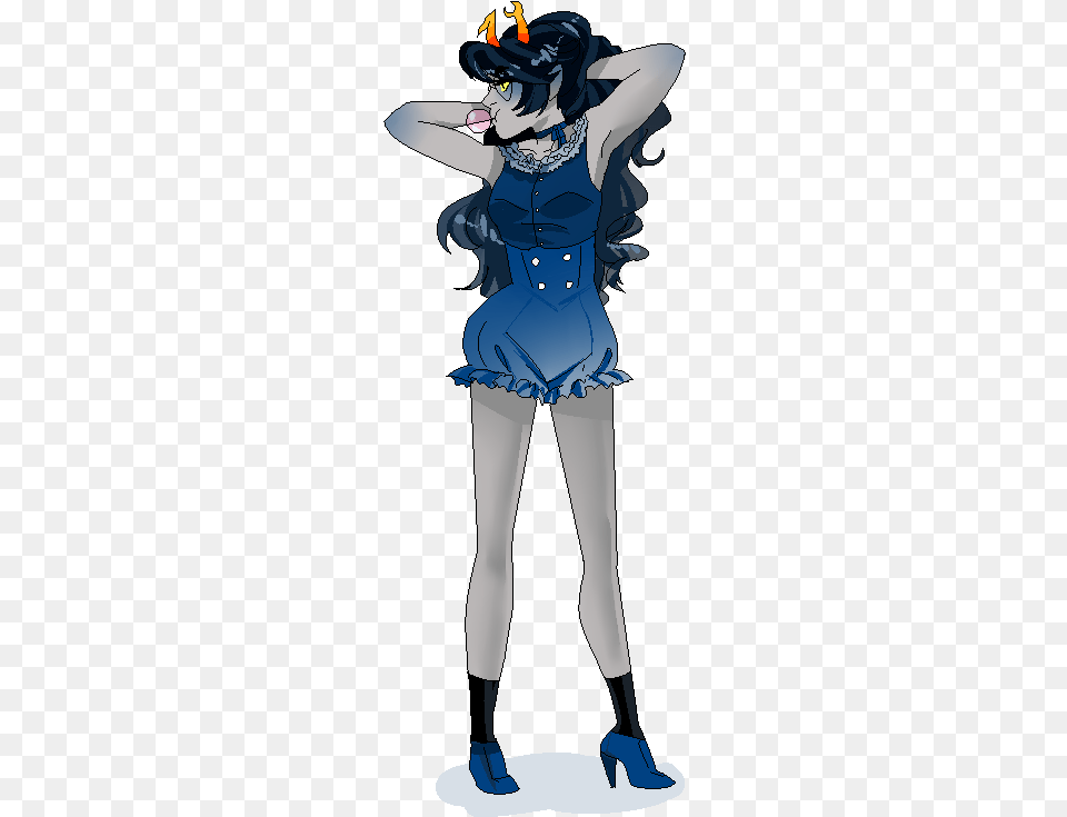 Vriska Serket Pixel Art, Book, Clothing, Comics, Costume Free Png Download