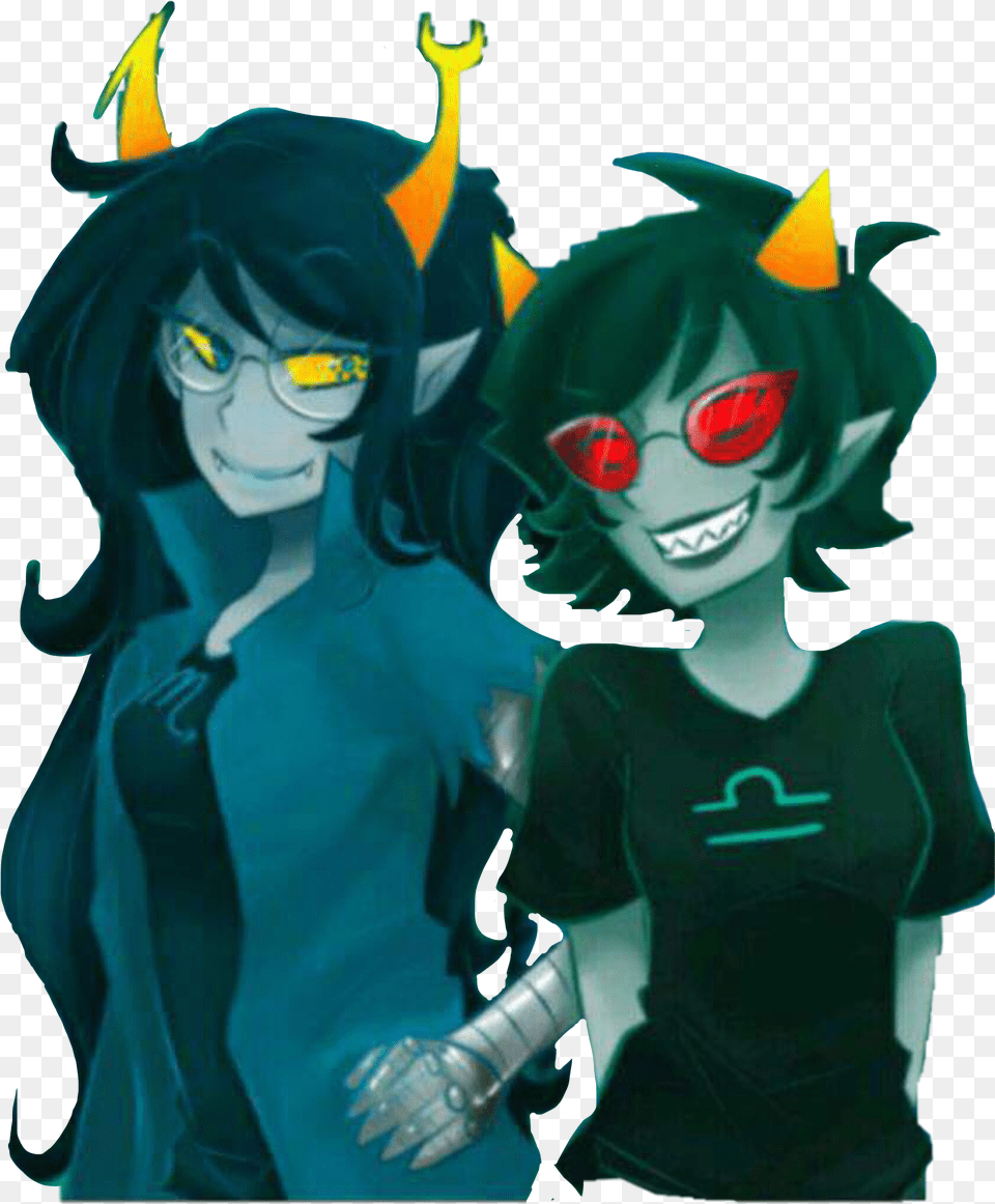 Vriska Terezi Freetoedit Cartoon, Adult, Female, Person, Woman Free Png Download