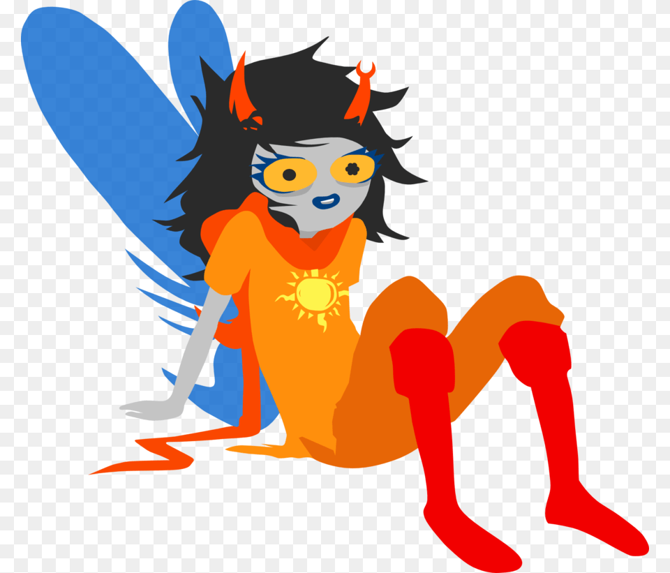 Vriska Transparent Serket Homestuck Vriska, Person, Face, Head, Cartoon Free Png