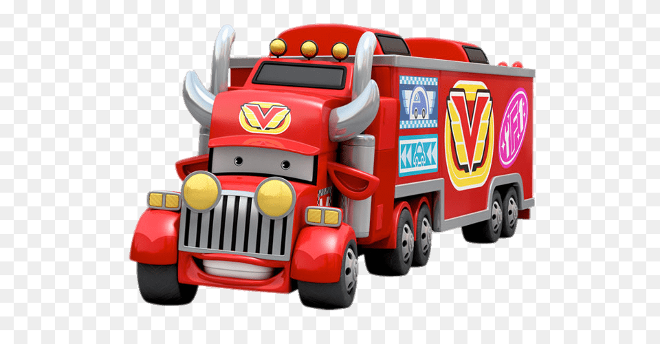 Vroomiz Bull Truck, Transportation, Vehicle, Fire Truck Free Png Download