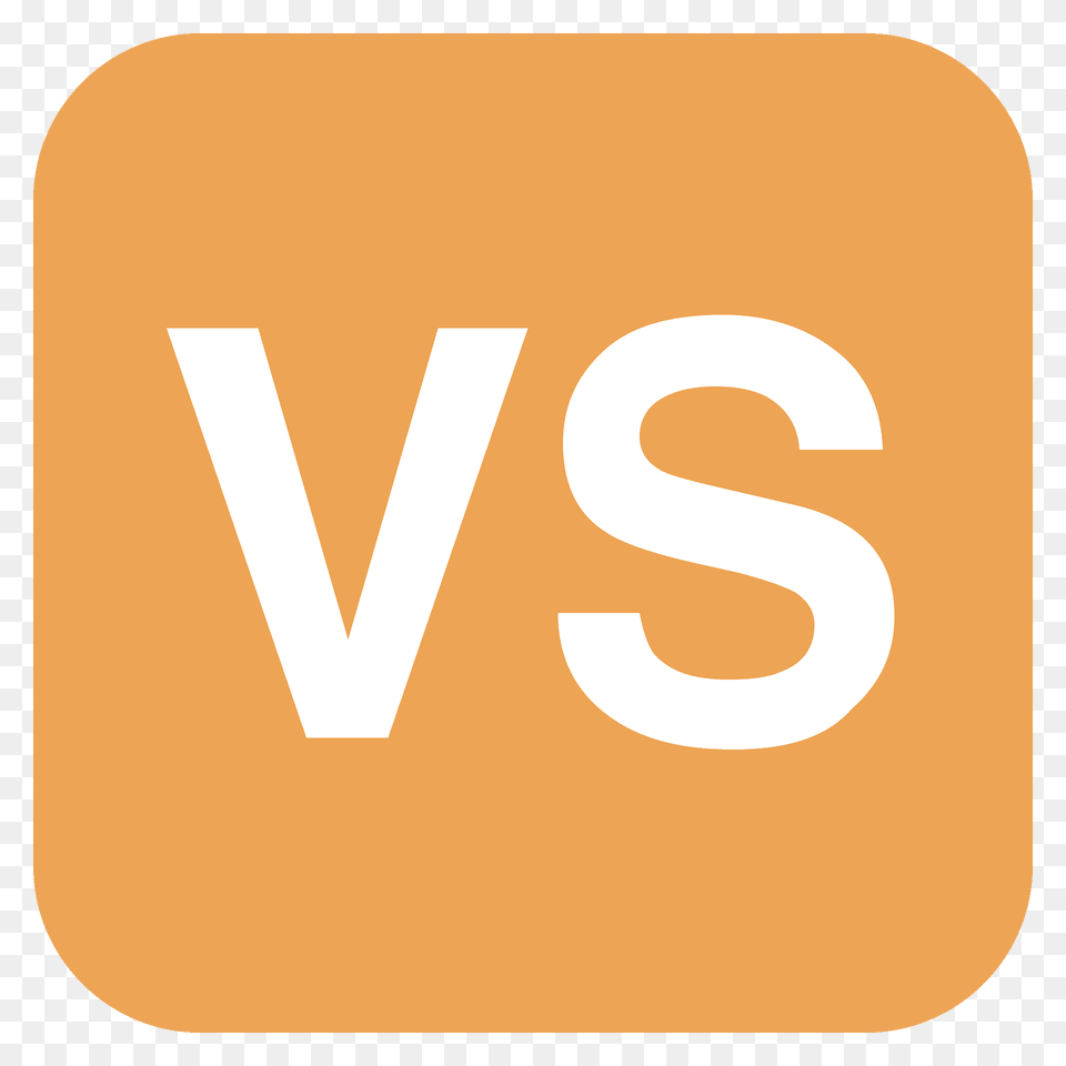 Vs Button Emoji Clipart, Text, Logo, Number, Symbol Png Image