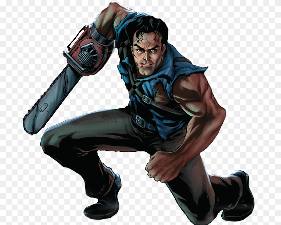 Vs Debating Wiki Ash Williams Transparent, Adult, Male, Man, Person Free Png