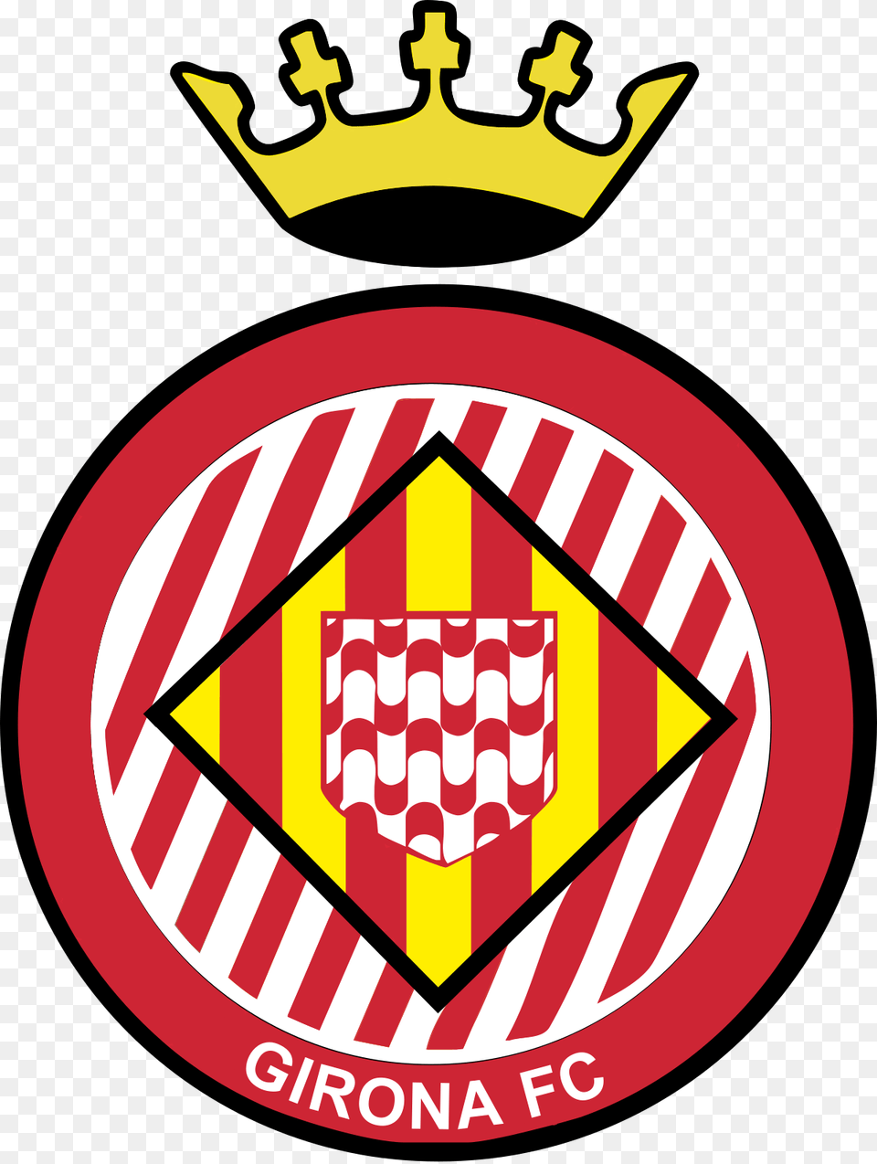 Vs Girona Fc Logo, Emblem, Symbol, Badge Free Png Download