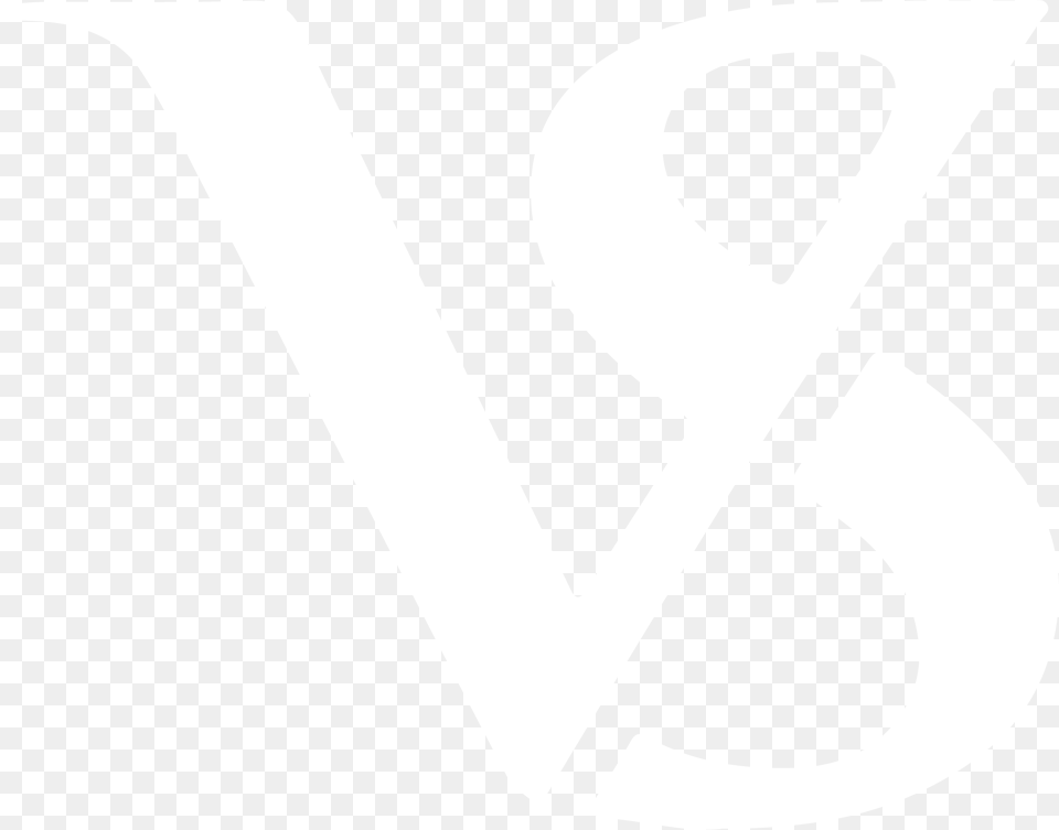 Vs Logo White Graphic Design, Alphabet, Ampersand, Symbol, Text Free Transparent Png