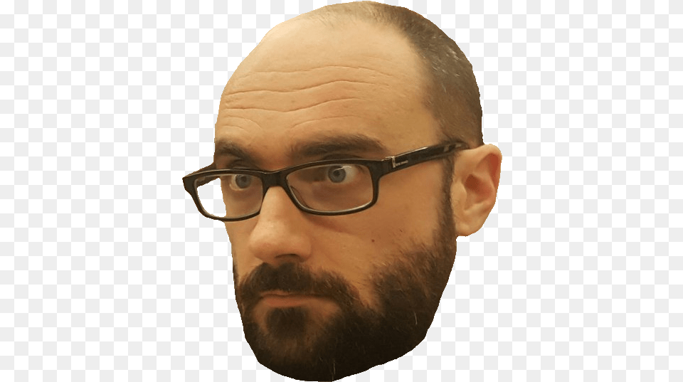 Vsauce Fa Vsauce Michael Face, Accessories, Adult, Beard, Glasses Free Transparent Png