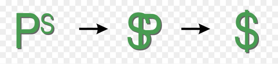 Vsauce On Twitter The Dollar Sign Is Believed To Derive, Text, Number, Symbol Free Transparent Png