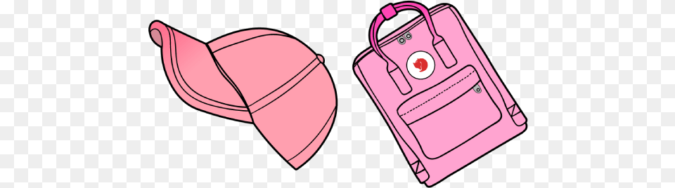Vsco Girl Cap And Kanken Backpack Imagenes Vsco Girl, Accessories, Bag, Baseball Cap, Clothing Free Transparent Png