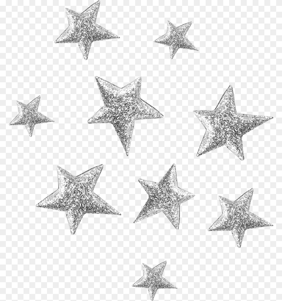 Vsco Vscogirl Vscostar Vscobackground Star Stars Estrellas Plateadas Brillantes, Star Symbol, Symbol, Mace Club, Weapon Png