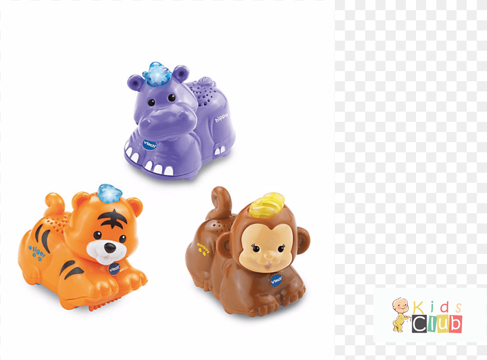 Vtech Baby Toot Toot Animals 3 Pack Baby Toys, Figurine, Toy, Person, Face Free Png Download