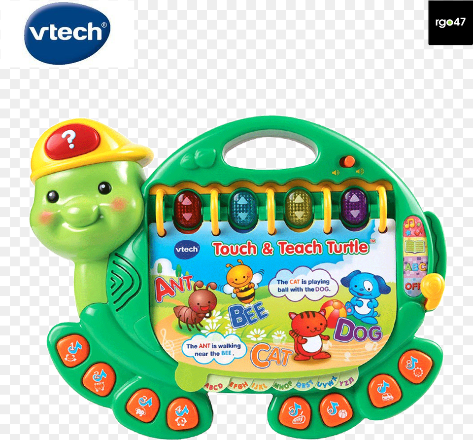 Vtech Touch And Teach Turtle, Face, Head, Person, Baby Png
