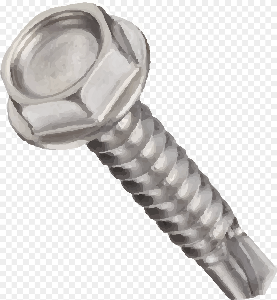 Vtekh Hexagon Head Self Tapping Screw, Machine, Person Free Png Download