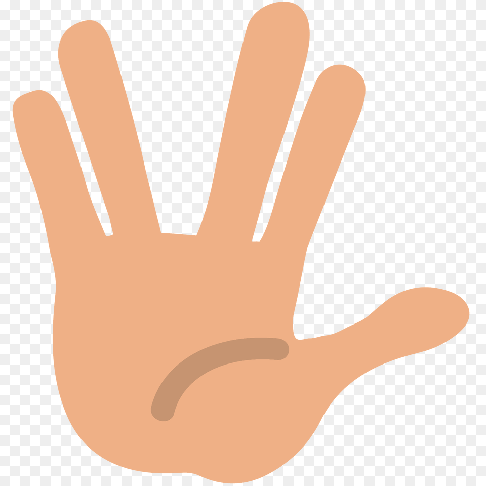 Vulcan Salute Emoji Clipart, Body Part, Clothing, Finger, Glove Free Transparent Png