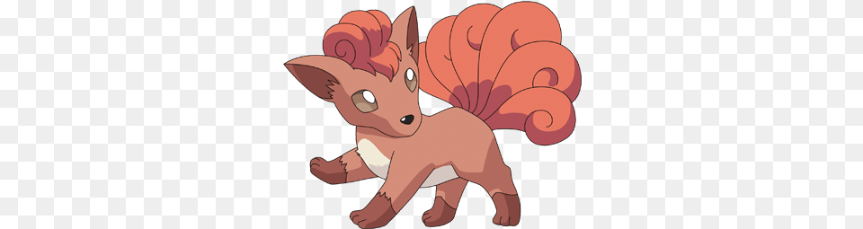 Vulpix Pokemon Vector Png4u Pokemon Vulpix, Baby, Person, Animal, Mammal Png Image