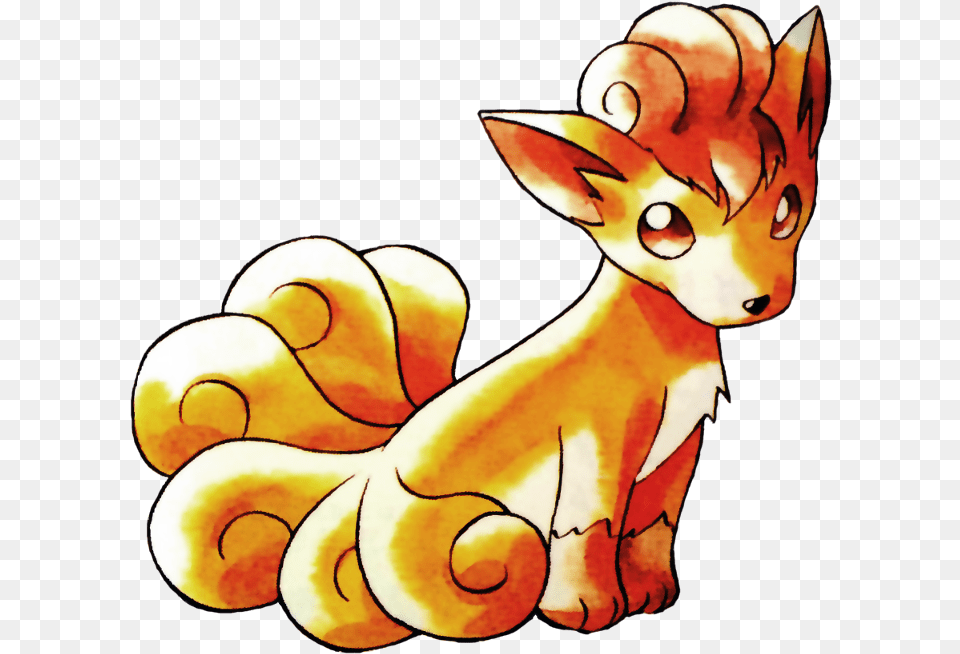 Vulpix Used Fire Blast And Vulpix Pokemon Red, Baby, Person, Produce, Plant Free Png Download