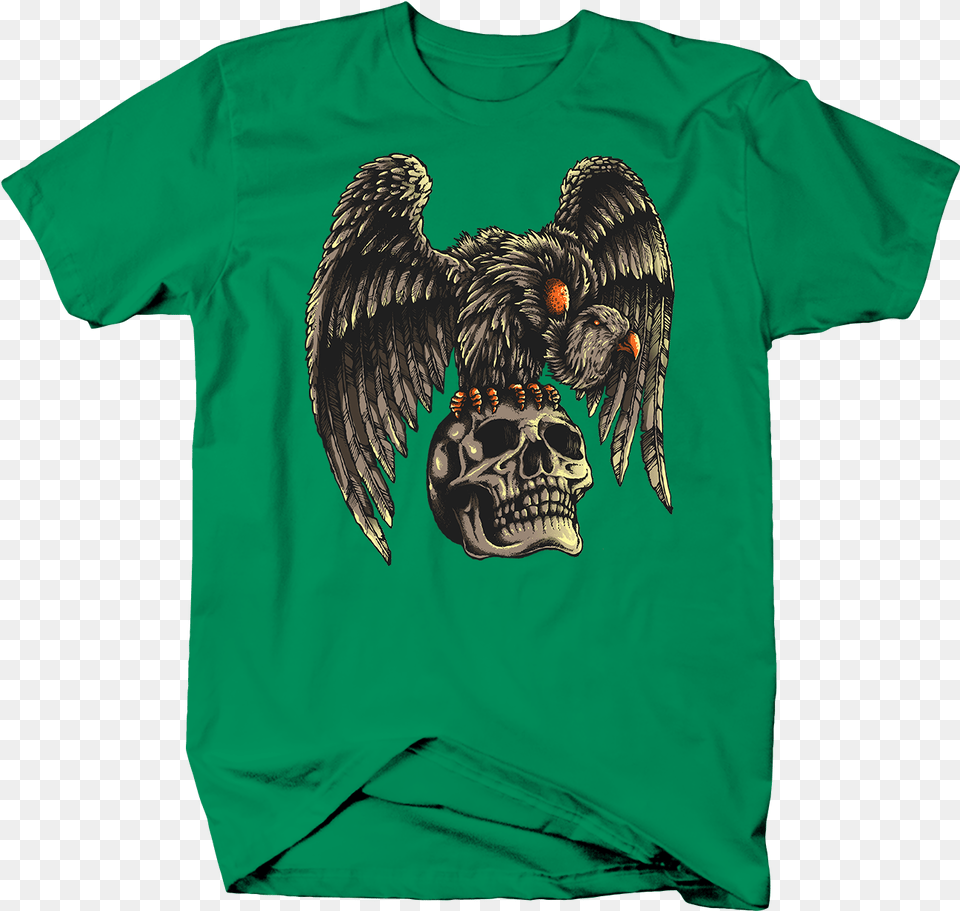 Vulture Perched Transparent, Clothing, T-shirt, Person Free Png Download