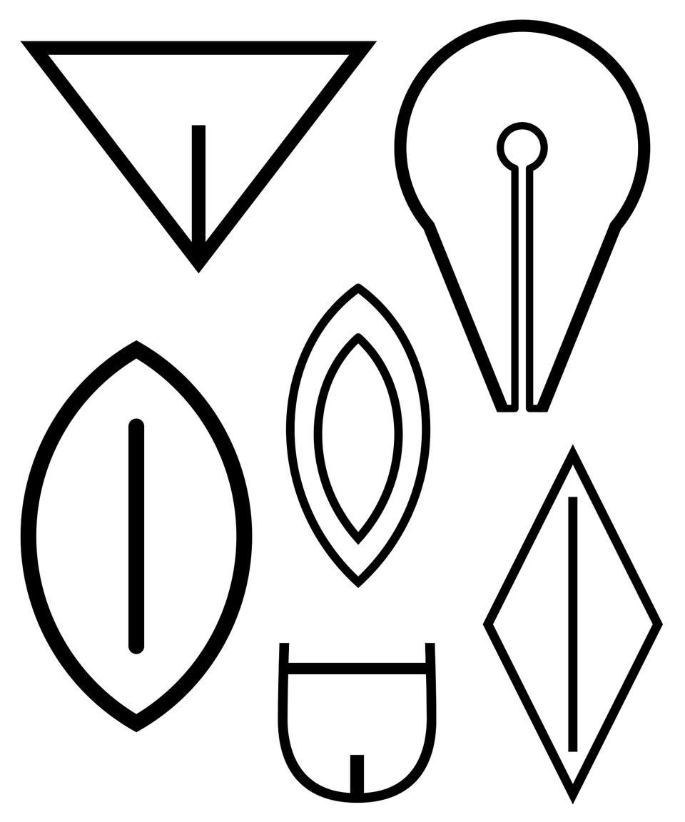 Vulva Symbols Clipart, Symbol, Sign, Device, Grass Free Png