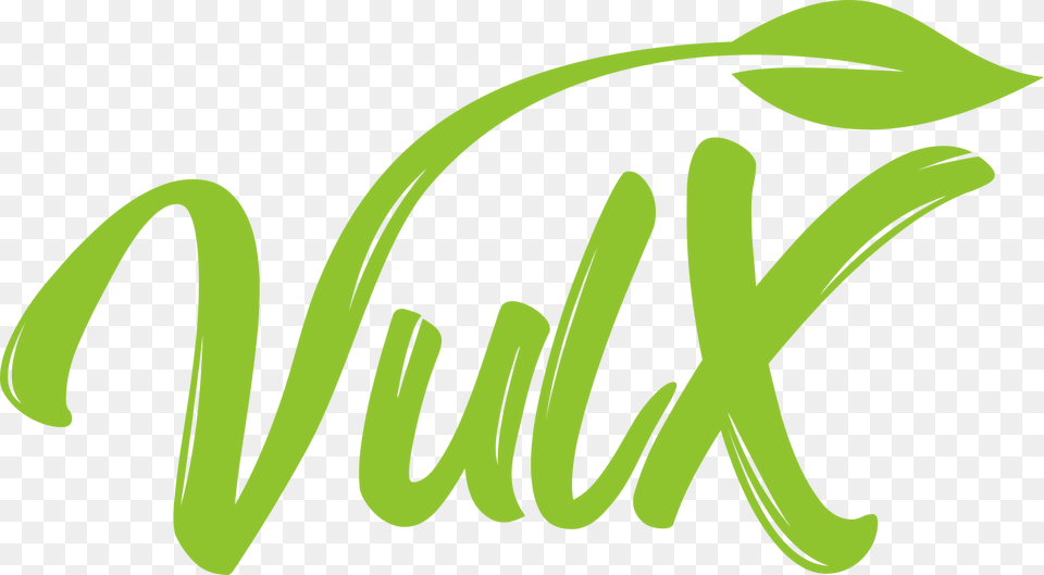 Vulx Calligraphy, Green, Herbal, Herbs, Plant Png Image