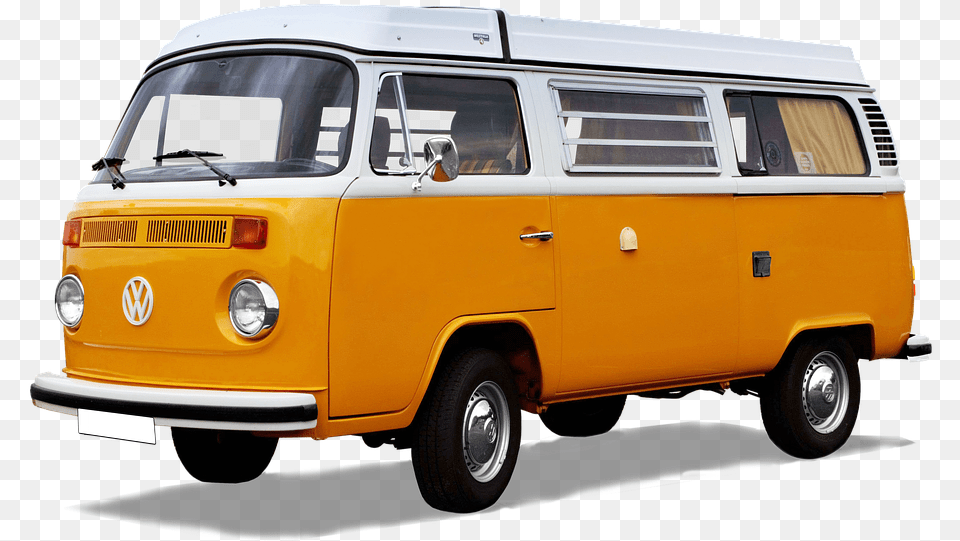 Vw Bulli Type T2 Oldtimer Auto Vehicle Old Bus Vw Van Transparent, Caravan, Transportation, Car Free Png Download