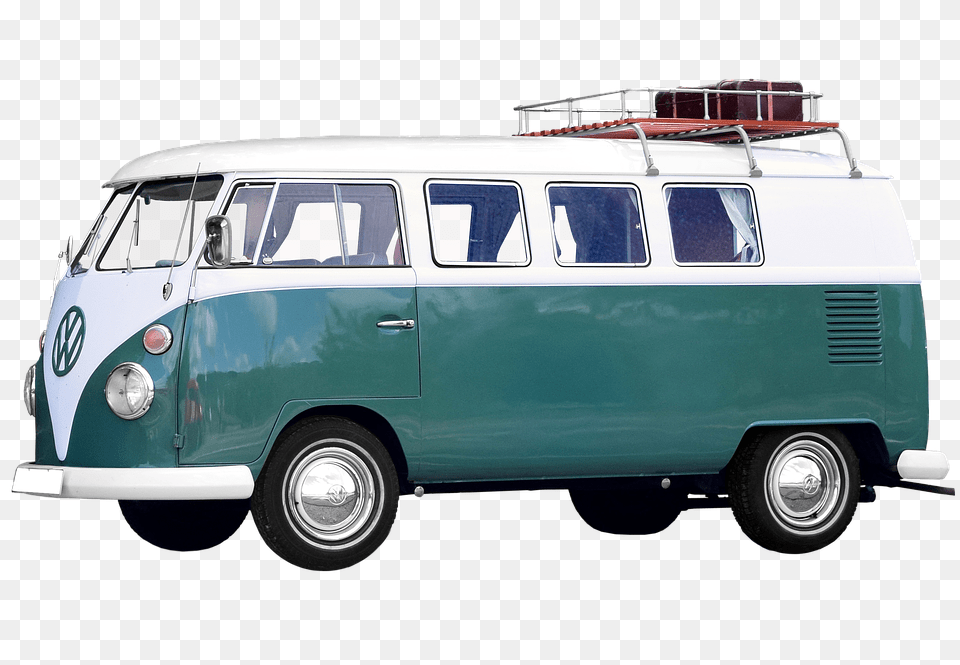 Vw Bus Car, Caravan, Transportation, Van Png Image