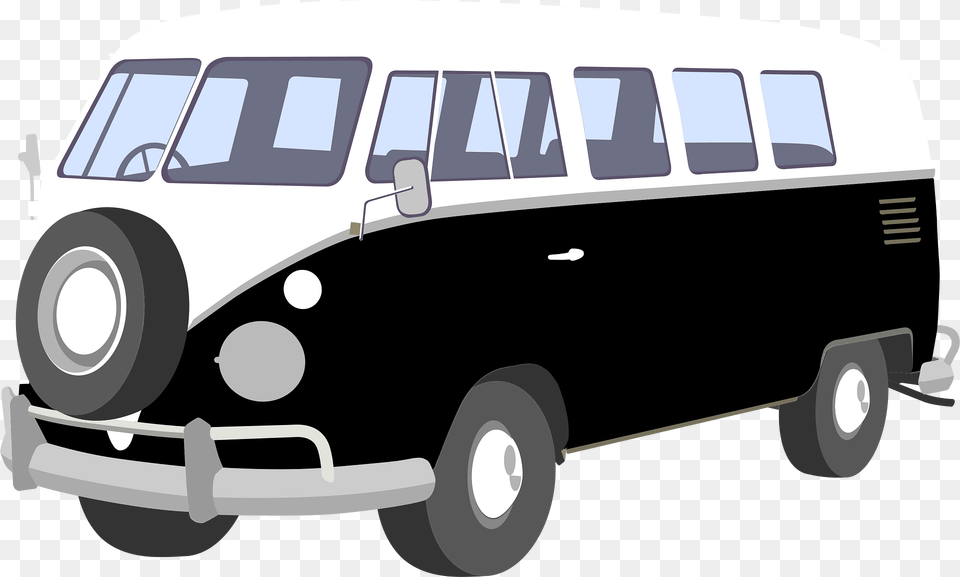 Vw Bus Clipart, Caravan, Minibus, Transportation, Van Free Png Download