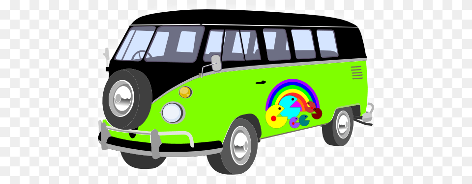 Vw Camper Van Clipart, Bus, Caravan, Minibus, Transportation Free Png