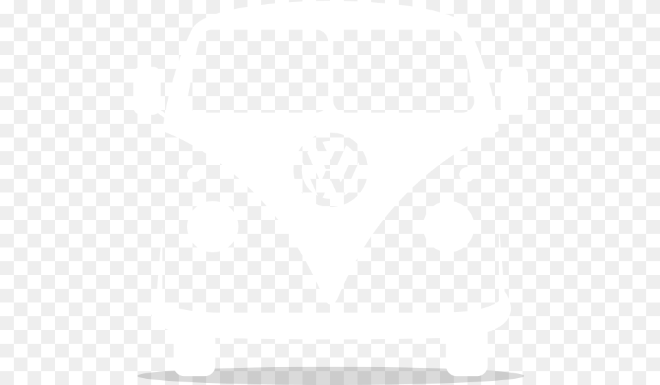 Vw Campervan Stencil, Vehicle, Caravan, Van, Transportation Free Png Download