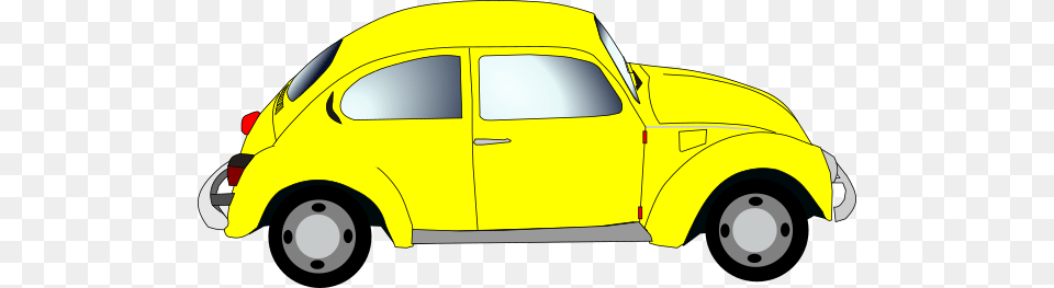 Vw Cox Yellow Clip Art, Car, Transportation, Vehicle, Alloy Wheel Free Transparent Png