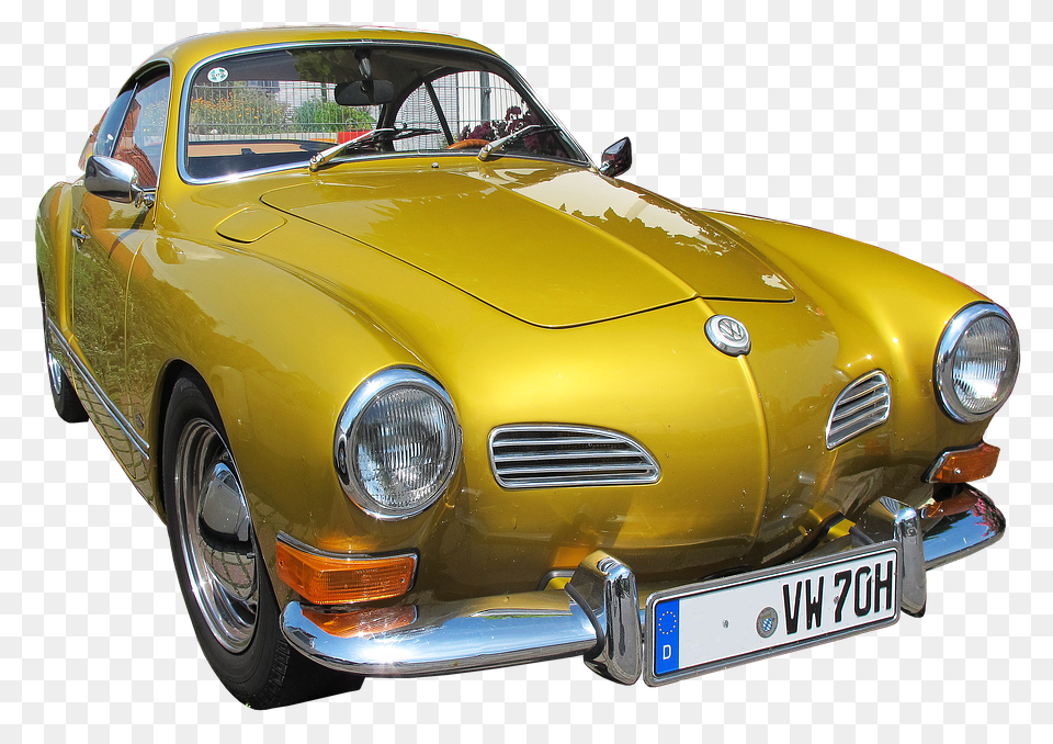 Vw Karmann Ghia Car, Vehicle, Coupe, Transportation Png