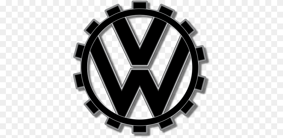 Vw Logo Ww Ii 600 Evolution Of Vw Logo, Emblem, Symbol, Chandelier, Lamp Png Image
