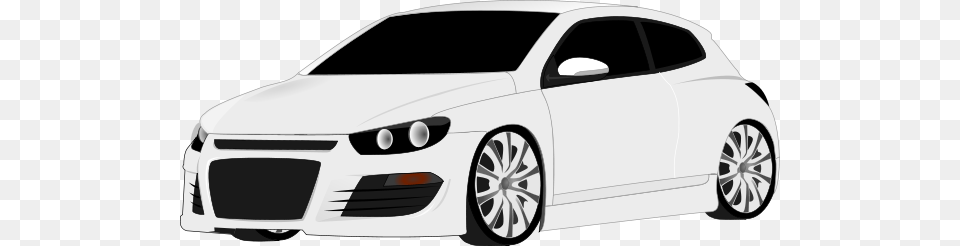 Vw Scirocco Clip Arts For Web, Car, Vehicle, Sedan, Transportation Png Image