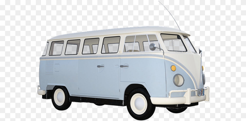 Vw Van Vehicle Volkswagen Camper Hippie Sixties Hippie Car Volkswagen, Caravan, Transportation, Bus, Minibus Free Transparent Png