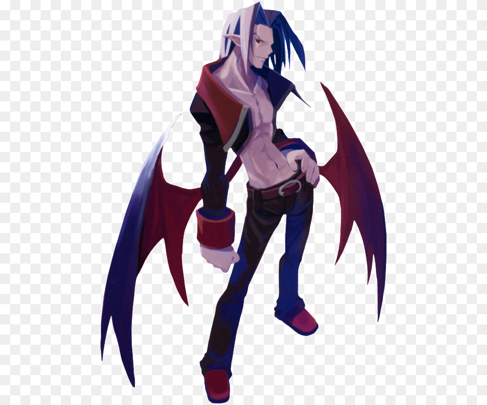 Vyers Render Photo Disgaea Mid Boss, Book, Comics, Publication, Person Png Image